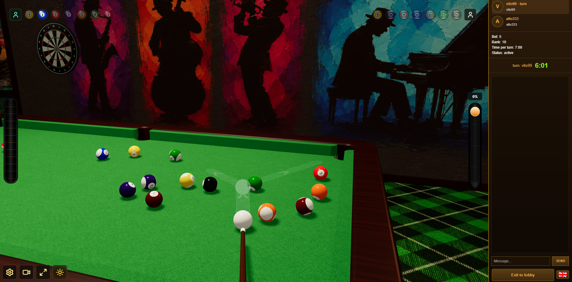 American Pool 3D